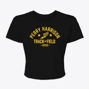 Perry Harrison Elementary School Track and Field Women's Crop Top