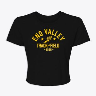 Eno Valley Elementary School Track and Field Women's Crop Top