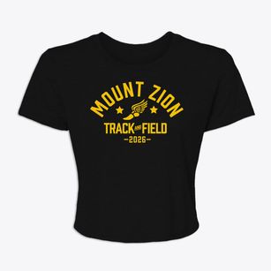 Mount Zion Christian Academy Track and Field Women's Crop Top