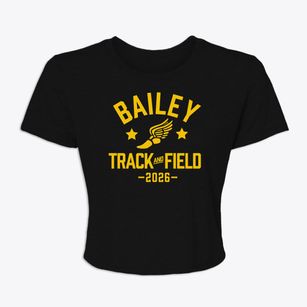 Bailey Elementary School Track and Field Women's Crop Top