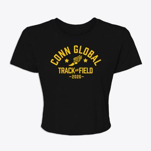 Conn Global Communications Magnet School Track and Field Women's Crop Top
