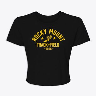 Rocky Mount Middle School Track and Field Women's Crop Top