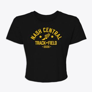 Nash Central High School Track and Field Women's Crop Top