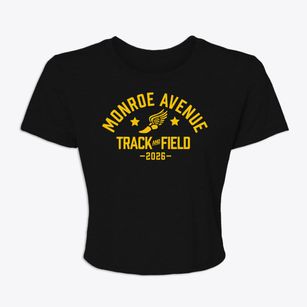 Monroe Avenue Elementary School Track and Field Women's Crop Top