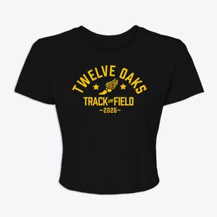 Twelve Oaks Academy Track and Field Women's Crop Top