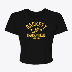 Sackett School Track and Field Women's Crop Top