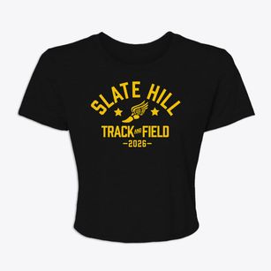 Slate Hill Elementary School Track and Field Women's Crop Top