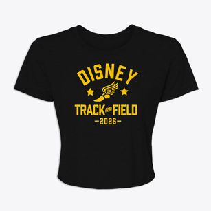 Disney Elementary School Track and Field Women's Crop Top