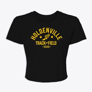 Holdenville High School Track and Field Women's Crop Top