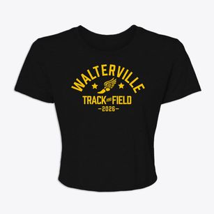 Walterville Elementary School Track and Field Women's Crop Top
