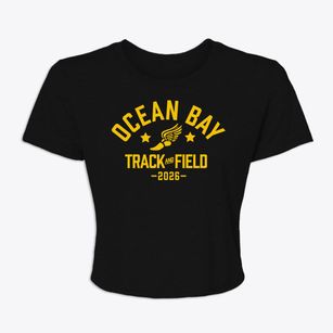 Ocean Bay Middle School Track and Field Women's Crop Top