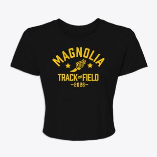 Magnolia Elementary School Track and Field Women's Crop Top