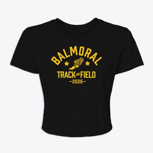 Balmoral Elementary School Track and Field Women's Crop Top