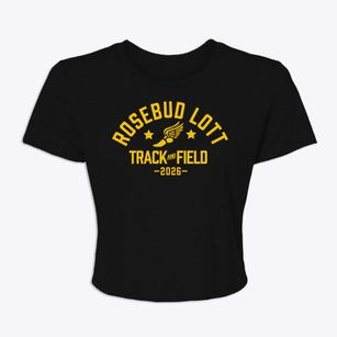 Rosebud Lott High School Track and Field Women's Crop Top