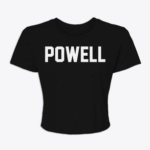 Powell Wyoming Classic Block Women's Crop Top