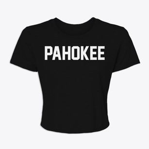 Pahokee Florida Classic Block Women's Crop Top