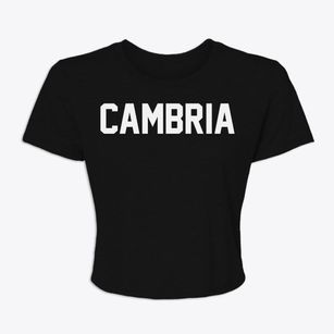 Cambria New York Classic Block Women's Crop Top