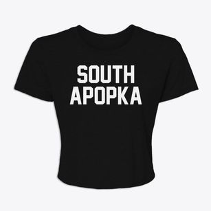 South Apopka Florida Classic Block Women's Crop Top