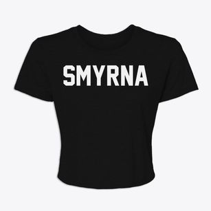 Smyrna Tennessee Classic Block Women's Crop Top