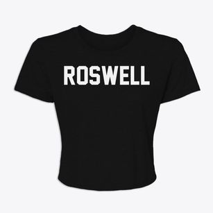 Roswell New Mexico Classic Block Women's Crop Top