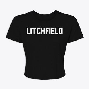Litchfield Maine Classic Block Women's Crop Top