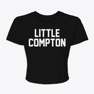 Little Compton Rhode Island Classic Block Women's Crop Top