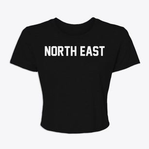 North East New York Classic Block Women's Crop Top