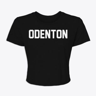 Odenton Maryland Classic Block Women's Crop Top