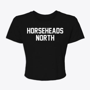 Horseheads North New York Classic Block Women's Crop Top