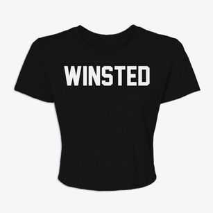 Winsted Minnesota Classic Block Women's Crop Top