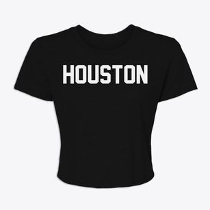 Houston Alaska Classic Block Women's Crop Top