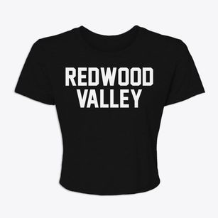Redwood Valley California Classic Block Women's Crop Top