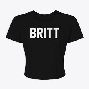 Britt Iowa Classic Block Women's Crop Top