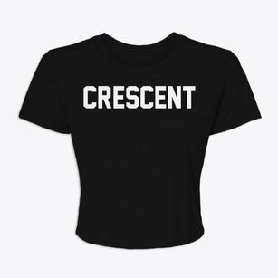 Crescent Oklahoma Classic Block Women's Crop Top