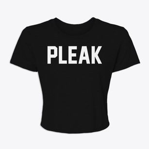 Pleak Texas Classic Block Women's Crop Top