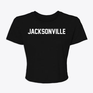 Jacksonville Arkansas Classic Block Women's Crop Top