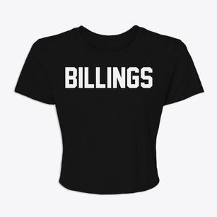Billings Missouri Classic Block Women's Crop Top