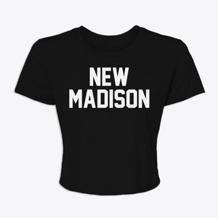 New Madison Ohio Classic Block Women's Crop Top