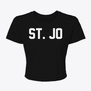St. Jo Texas Classic Block Women's Crop Top
