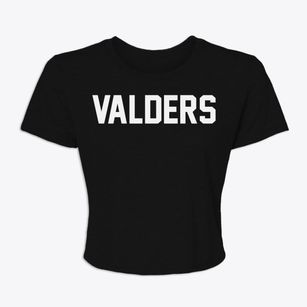 Valders Wisconsin Classic Block Women's Crop Top