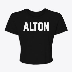 Alton Maine Classic Block Women's Crop Top
