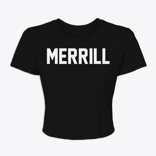 Merrill Oregon Classic Block Women's Crop Top