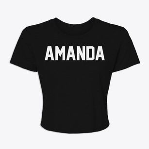 Amanda Ohio Classic Block Women's Crop Top