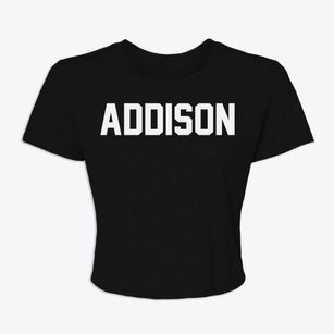 Addison Alabama Classic Block Women's Crop Top