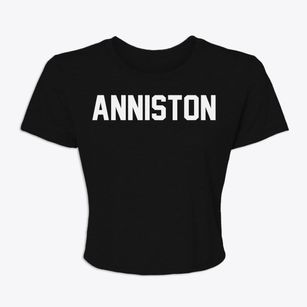 Anniston Alabama Classic Block Women's Crop Top