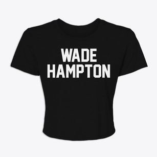 Wade Hampton South Carolina Classic Block Women's Crop Top