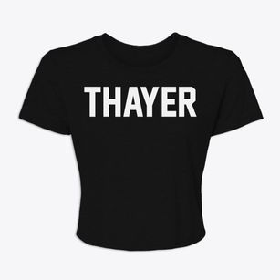 Thayer Kansas Classic Block Women's Crop Top
