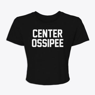 Center Ossipee New Hampshire Classic Block Women's Crop Top