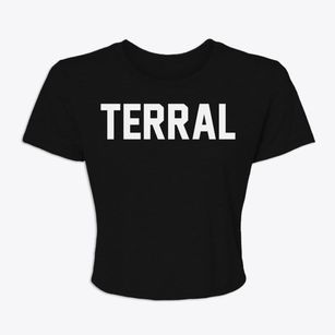 Terral Oklahoma Classic Block Women's Crop Top