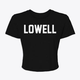 Lowell Maine Classic Block Women's Crop Top